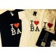 Tee-shirt femme I love BA - I love mon Bassin d'Arcachon