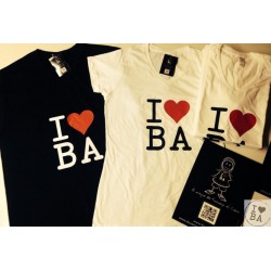 Tee-shirt femme I love BA - I love mon Bassin d'Arcachon