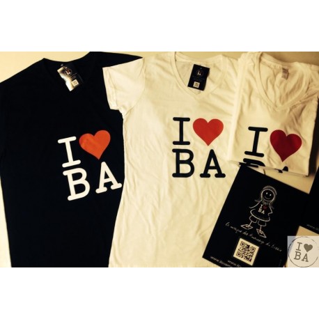 Tee-shirt homme I love BA - I love mon Bassin d'Arcachon